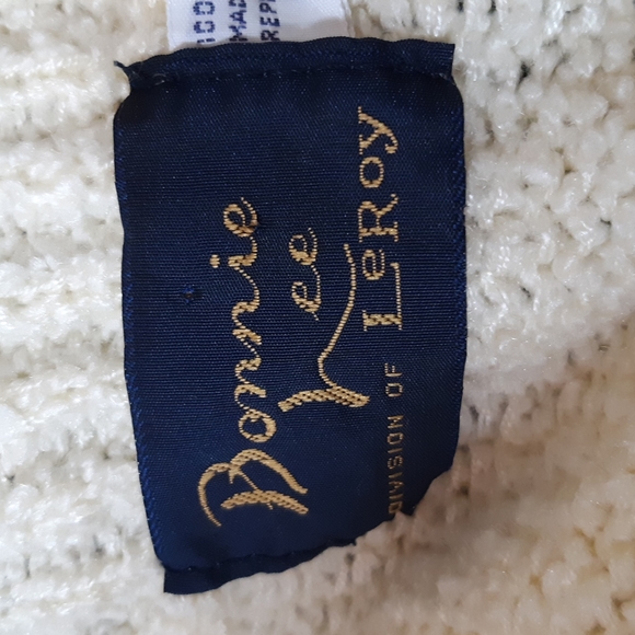 Womens Mens Knit Sweater Vest Open front Yellow Spring BONNIE LEE LEROY 38 b46 - Picture 2 of 8